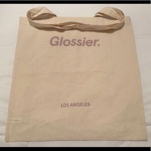 Glossier tote bags